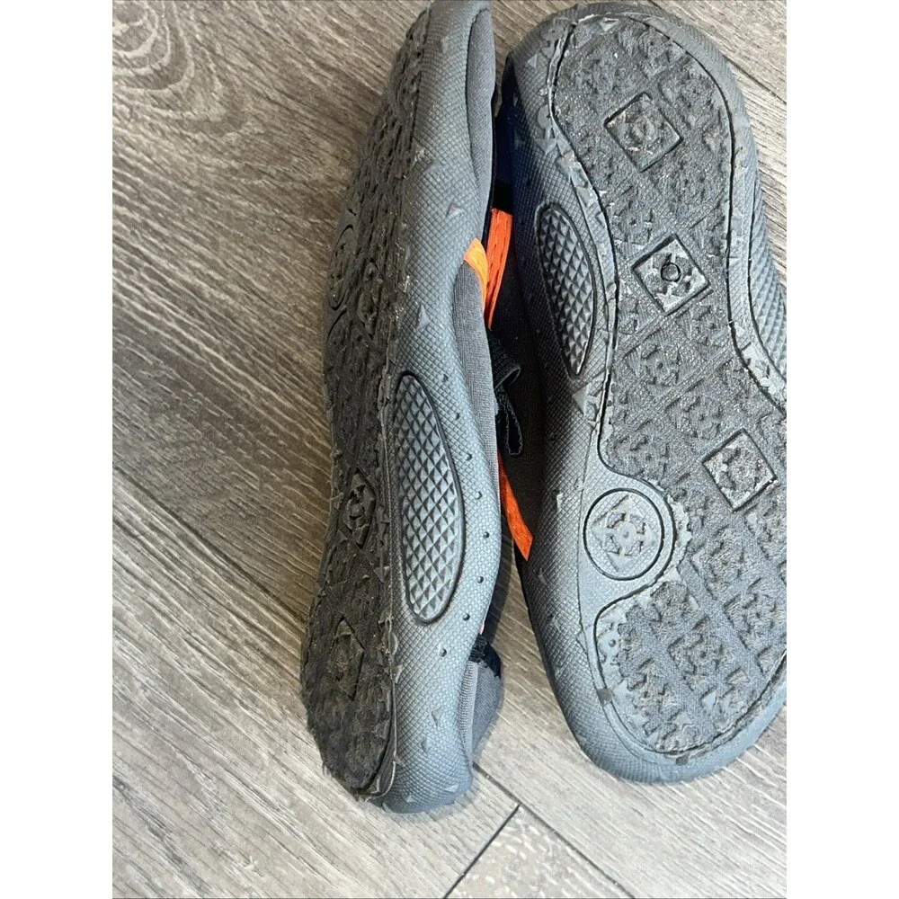 Athletic Works Swim Water Shoes Size kids 13-1 Gray Blue & Orange
